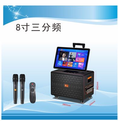 户外/家庭高端专业演出音响K歌直播视频音响H-3608