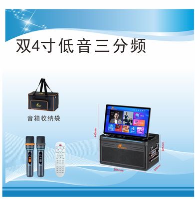 户外/家庭高端专业演出音响K歌直播视频音响K-550