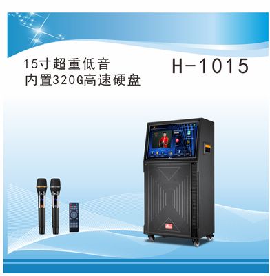户外高端专业演出音响K歌直播视频音响H-1015